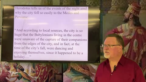Daniel 5 – The hand writing on the wall and Babylon’s fall. 2025