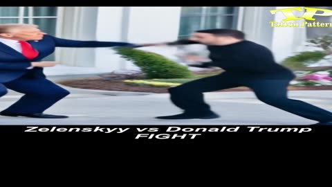 Zelenskyy vs Donald Trump Fight Scene