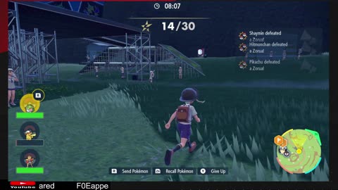 Pokemon Scarlet and Violet on Switch 2 - Gameplay 1 -8 Badges