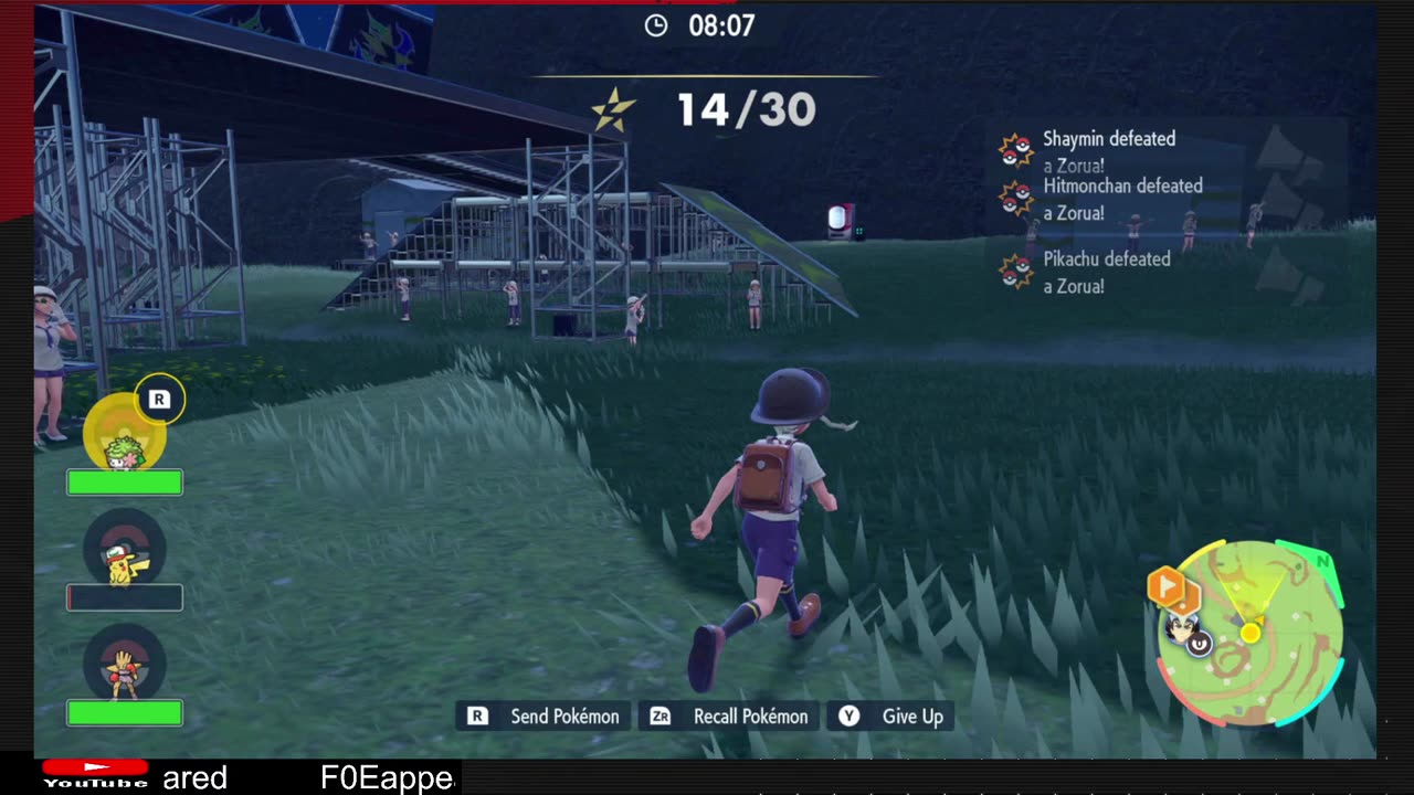 Pokemon Scarlet and Violet on Switch 2 - Gameplay 1 -8 Badges