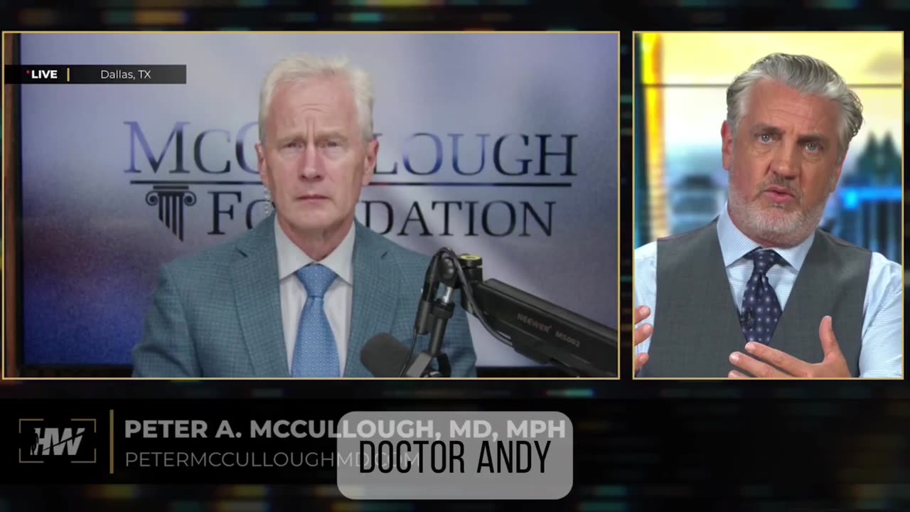 🚨BOMBSHELL: Dr Peter McCullough leaves Del Bigtree stunned