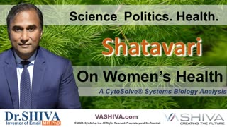 Dr.SHIVA™ LIVE: Shatavari on Women's Health @CytoSolve® Systems Analysis