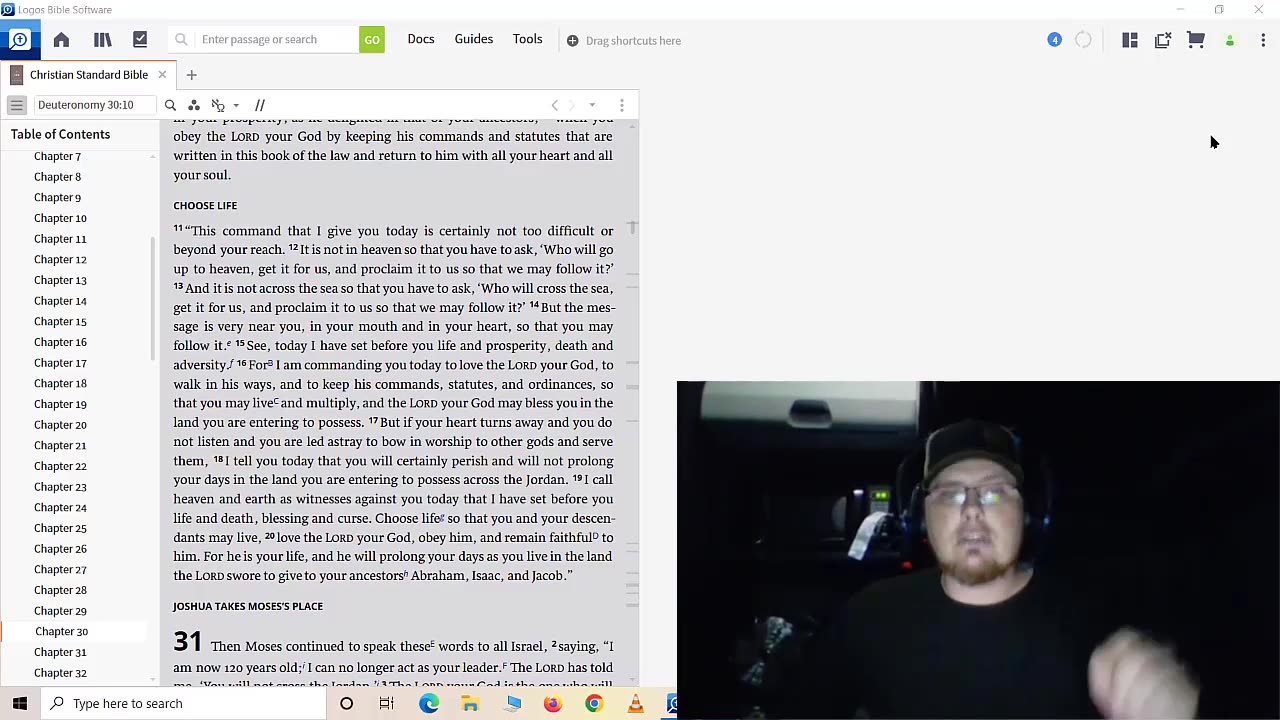 today i set before you life and death Deuteronomy 30 [The Bride of Christ]