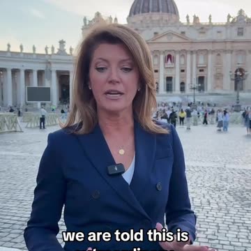 On the eve of the conclave, CBS News' @Norah O’Donnell