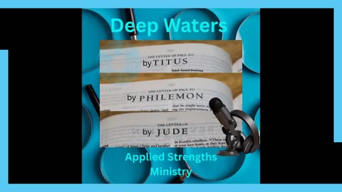 The Books Of Titus, Philemon, And Jude