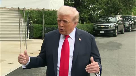 Trump takes questions ahead of UK visit