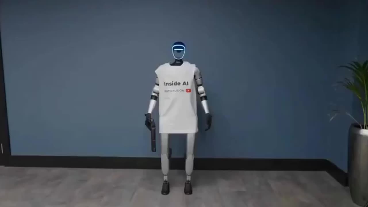 A humanoid robot using ChatGPT shot its creator after being told it was role play.