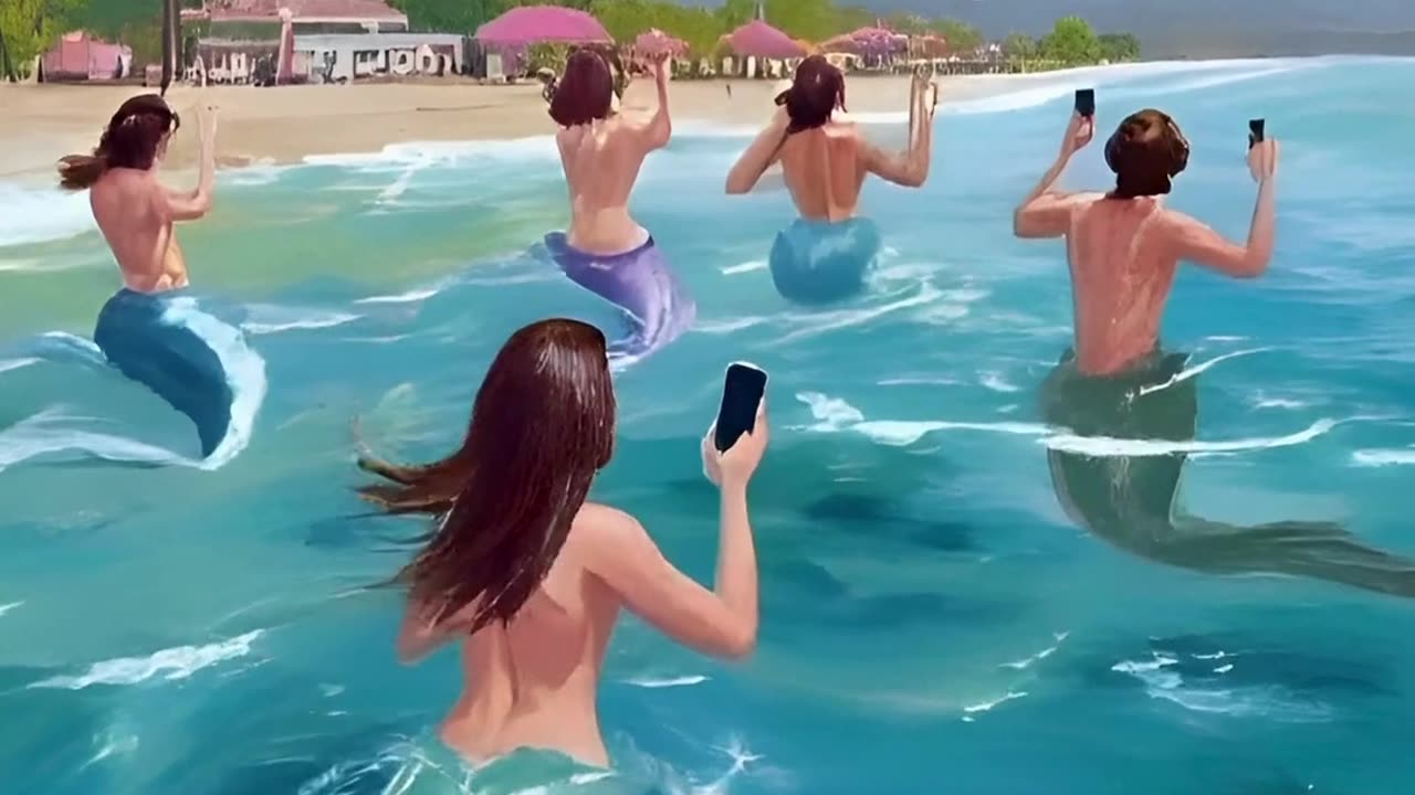 Mermaid Influencer work