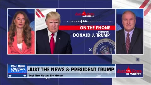 He is hinting that before he showed up in 2017, and during the Biden