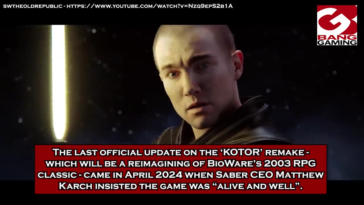 Saber Interactive CCO Tim Willits suggests the 'KOTOR' remake is still in development.