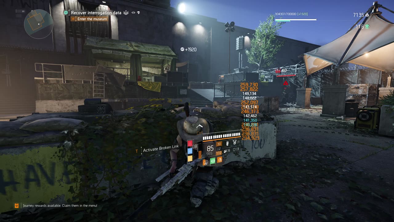 Double LMG Blindfire Build Version 2 / AMERICAN HISTORY MUSEUM / #Gameplay #Division2 #TomClancy #WZ