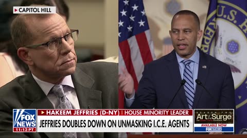 Jeffries says ICE agents are overstepping their boundaries