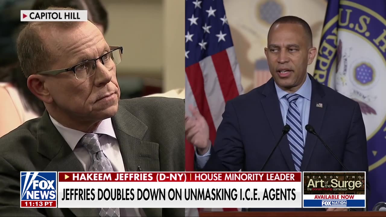 Jeffries says ICE agents are overstepping their boundaries
