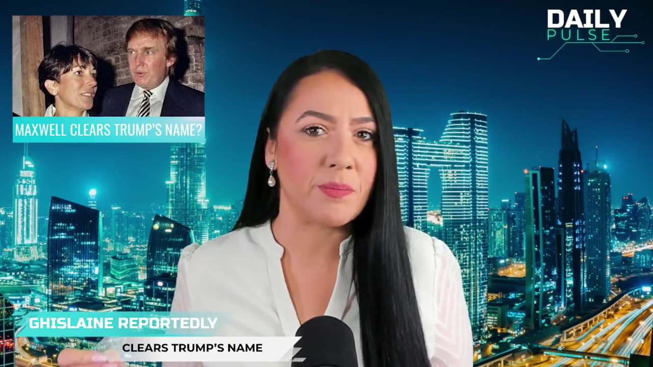 Ghislaine Maxwell has reportedly cleared Trump’s name in a secret DOJ interview