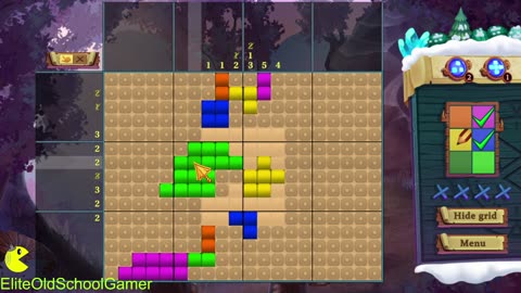 Adventure Mosaics Winter Holiday - Review and Walk-through - Level 29 - August 2025