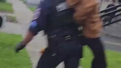 🤣🚓 Why'd that Cop Do Her Like That?!!! 🚓🤣 #cops #detain #arrested #fyp
