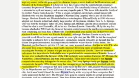 A. Lincoln bloodline