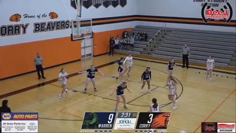 JANUARY 5 2026 CORRY HIGH SCHOOL BASKETBALL GAME