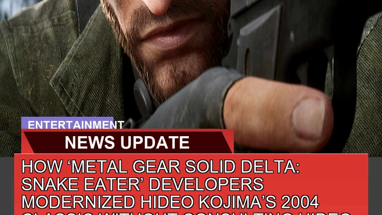 How Metal Gear Solid Delta Snake Eater Develope