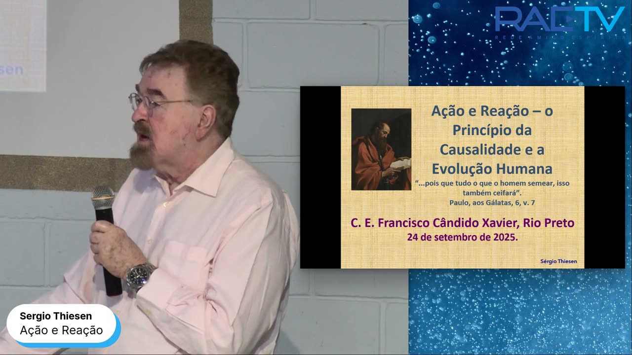 AÇÃO E REAÇÃO - Palestra com Dr. Sergio Thiesen
