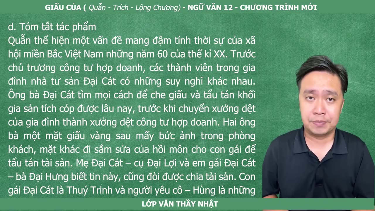 68 Giấu của - chuyên đề hài kịch - ngữ văn 12