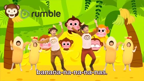 Monkey Banana Dance | Dance Along with Hoi | Colorful Baby Monkey | funtime87a Dance & Play