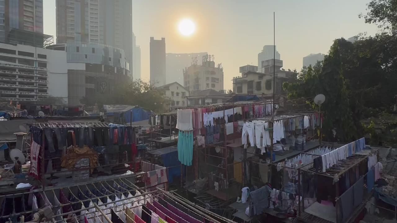 Morning on Dhobi Ghat