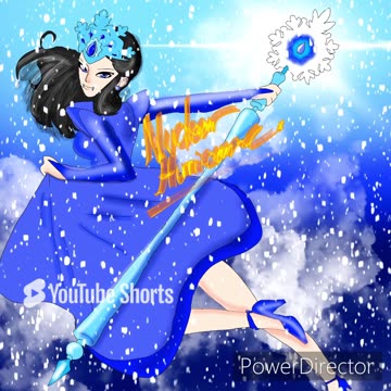 Oc speedpaint Saphira the ice vampire