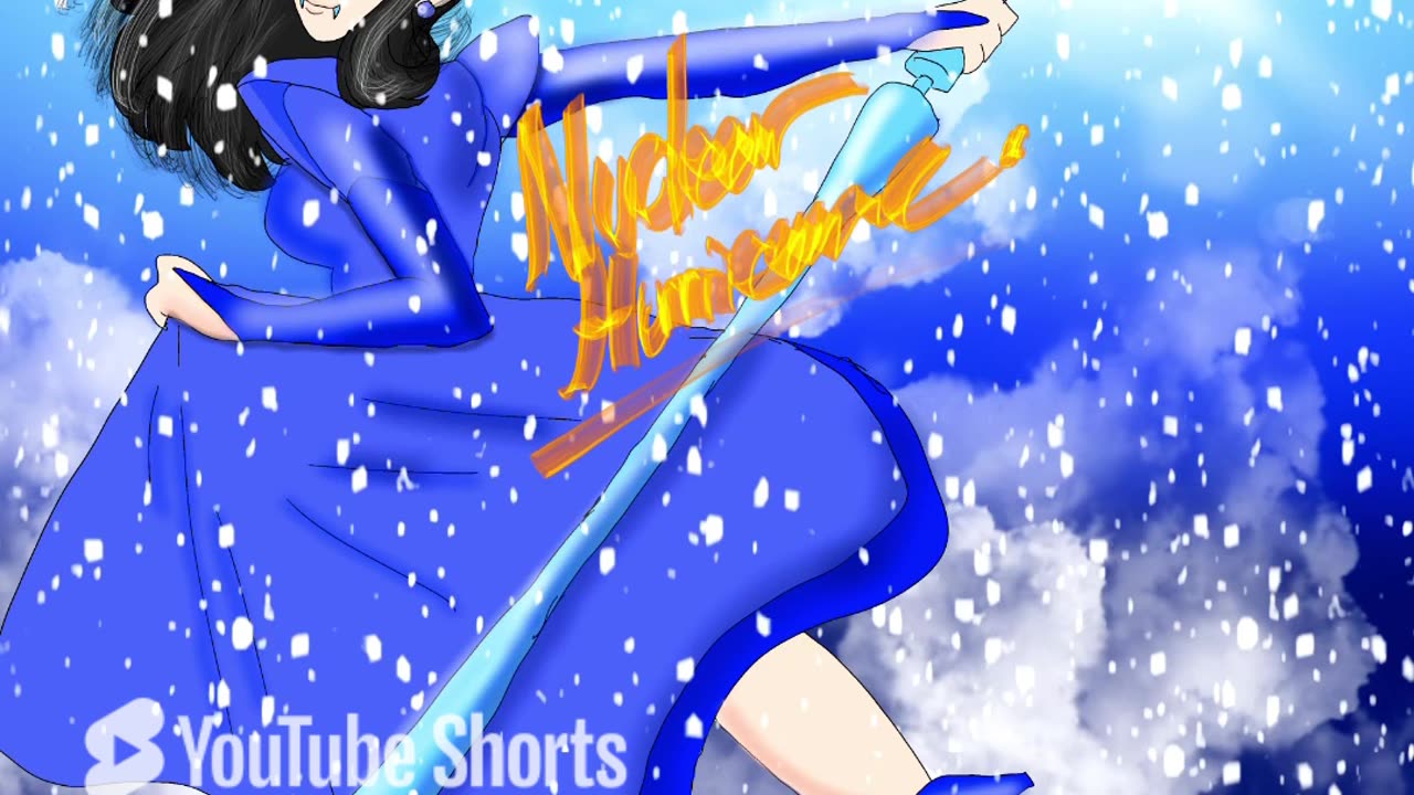 Oc speedpaint Saphira the ice vampire
