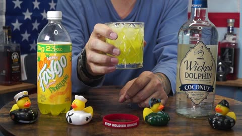 Gene Andal - Wicked Dolphin Coconut Rum & Faygo Pineapple Soda