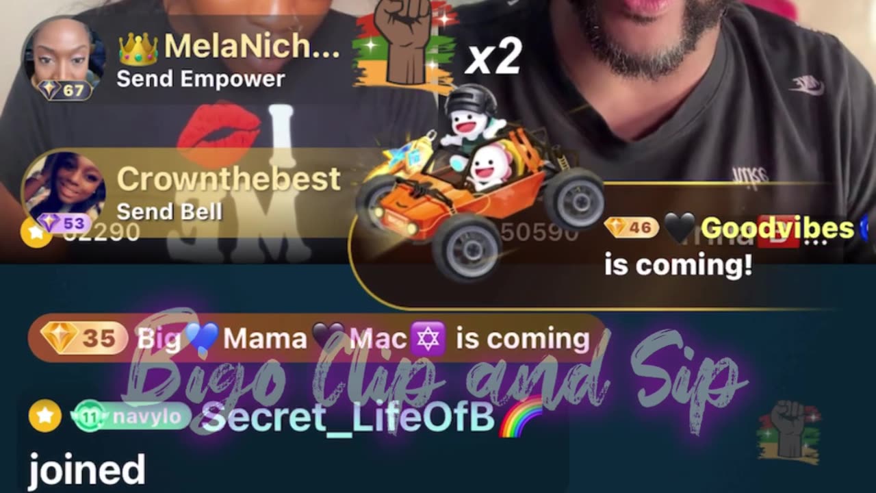 MadamLo lines TrinaB says she got SS#s n TrinaB wants TomiKay next 7/17/25 #bigoclipandsip