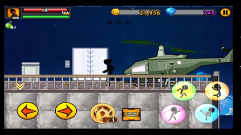 Anger of Stick 7 - gameplay Stickman beat em up Platform Action
