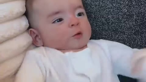 Baby And Toddler Obsess Over Little Brother