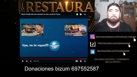HOY REACCIONO AL A535INATO DE CHARLIE KIRK