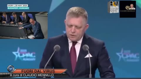 DURO ATTACCO DI ROBERT FICO E VIKTOR ORBAN ALL’UNIONE EUROPEA Fuori dal Virus n.1535.SP