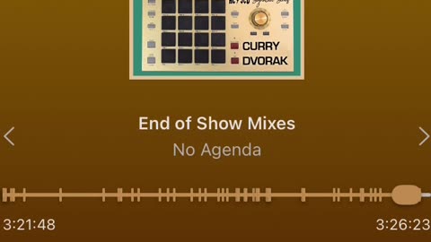 My Song made No Agenda End of Show mix, AGAIN!