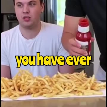 He Didn’t See the Ketchup Coming 😭🍅😂