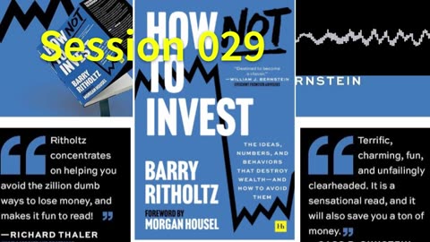 How Not To Invest 029 Barry Ritholtz 2025 Audio/Video Book S029