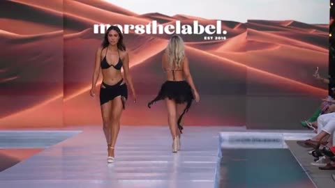 Mars The Label | Miami Swim Week 2024 Nude 18+ Hot Swim Look Bikini Run Video