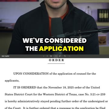 Alito HALTS the Texas Map Shake-Up