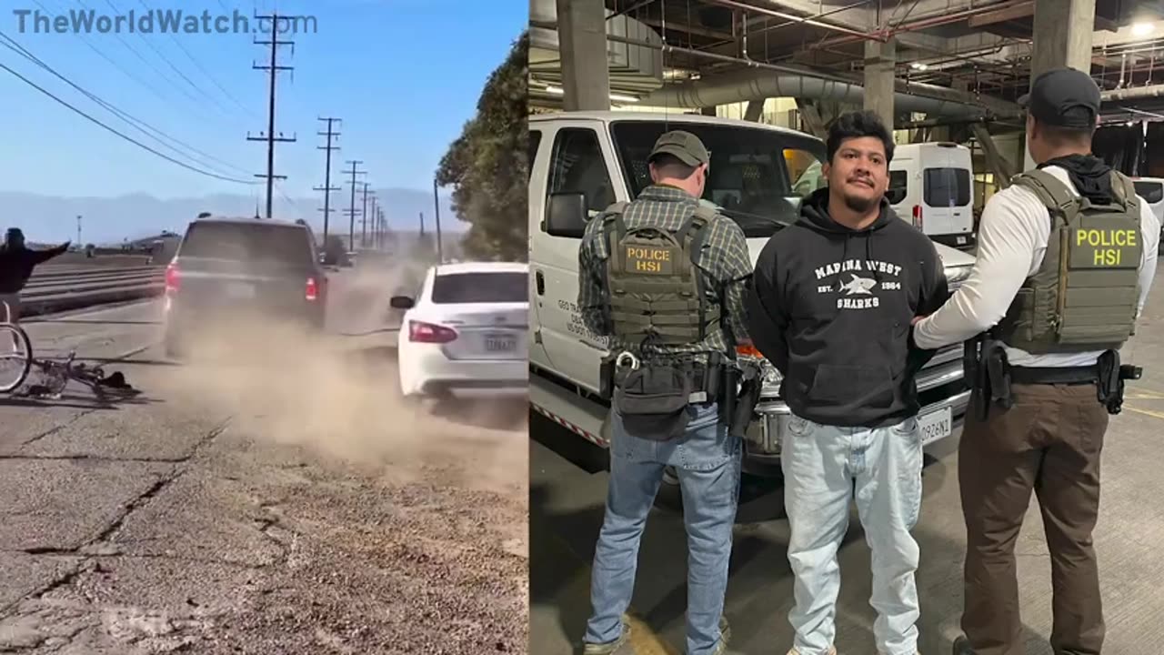 Federal agents ARRESTED a member of a group that plans AMBUSHES on ICE vehicles