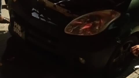 Big snake rescue from car 🚗🚗...