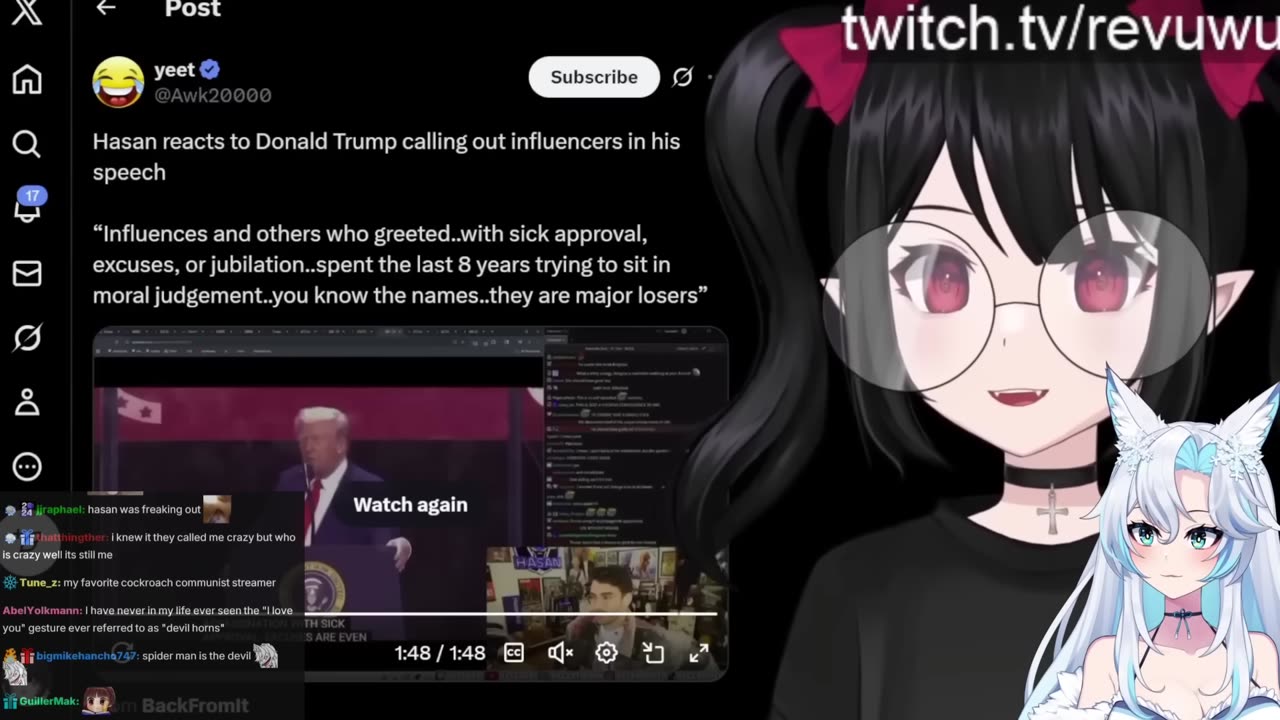 The President Called Out "Influencers"...