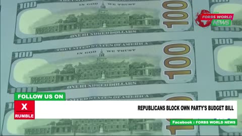 GOP block it's own budget bill