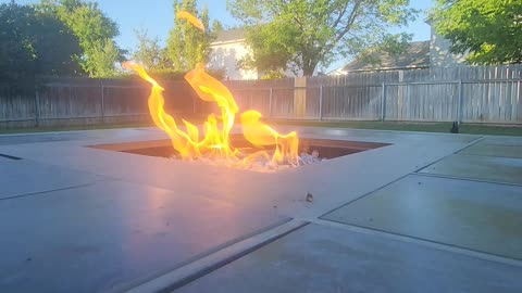 Let's Hangout by the Fire.