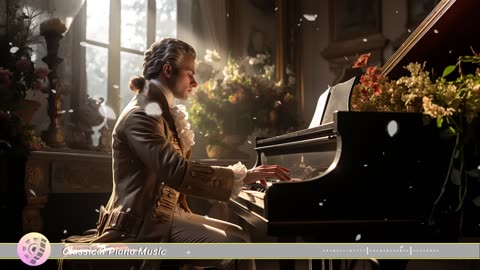 Classical Piano Music, Classical music relaxes the soul and heart: Beethoven, Mozart, Chopin, Bach..