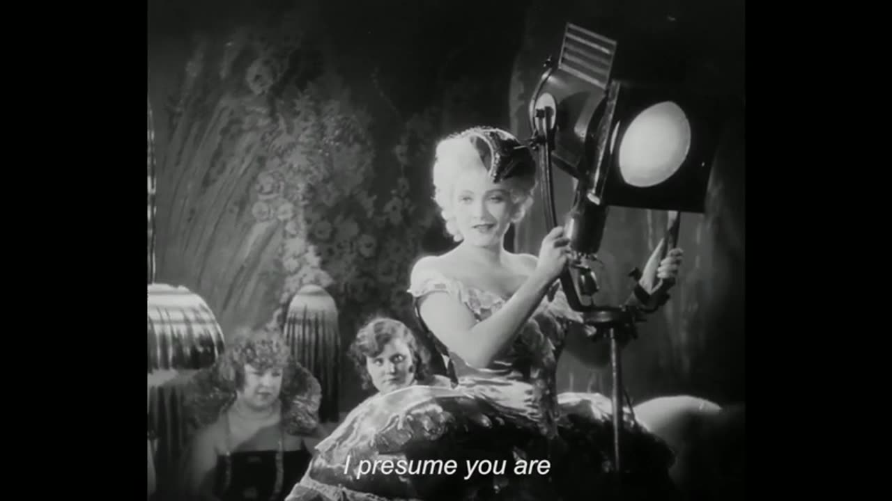 The Blue Angel (1930), Marlene Dietrich - trailer