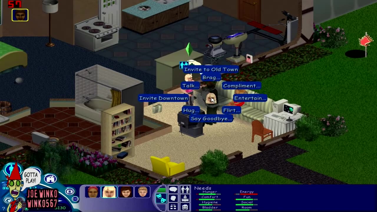Sims 1 Gameplay Series 1x06 Joe Winko