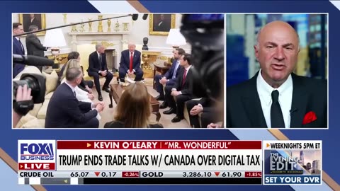 ‘STUPID WASTE OF TIME’: Kevin O'Leary rips Canada-US tariff battle