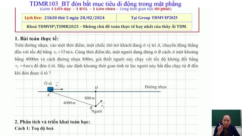 "TDMR103_BT đón bắt mục tiêu di động trong MP "